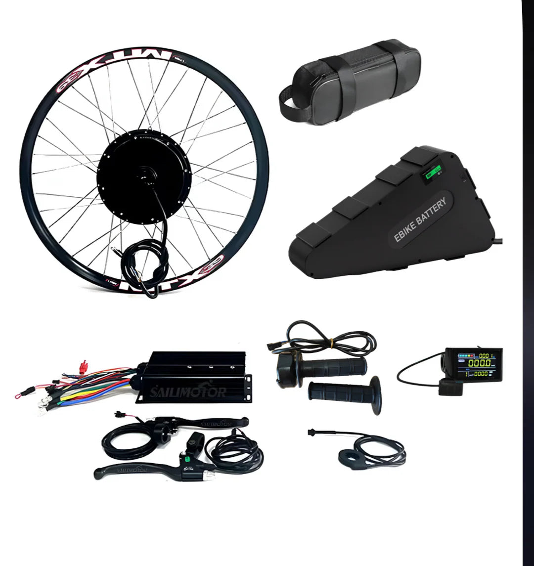 52v 25ah Triangle Battery & 2000w Mtx Kit Full Package