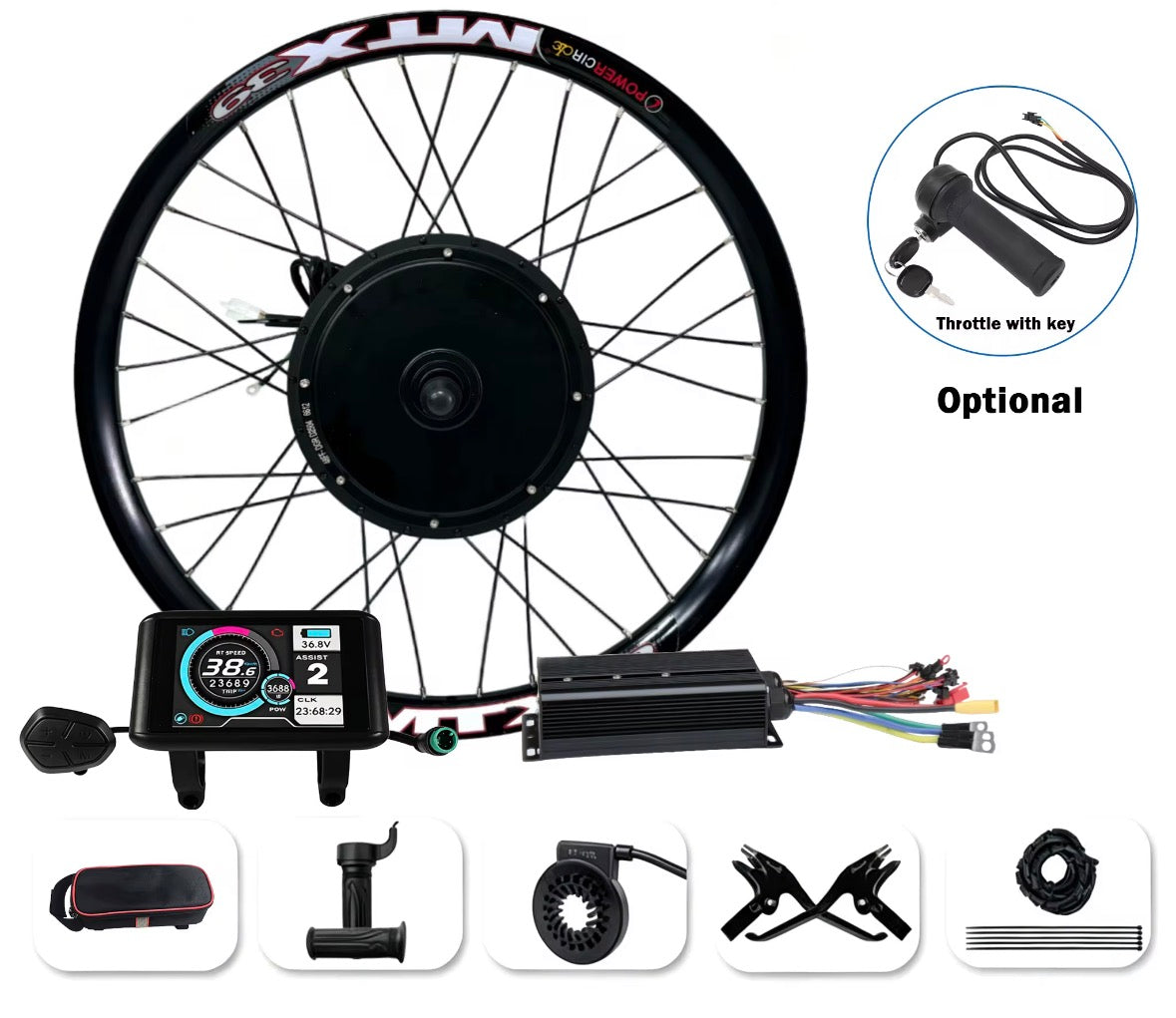 72v 30ah Battery & 5000w Motor Package